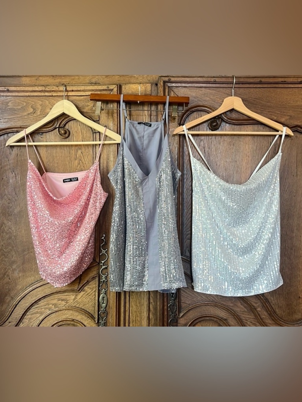 Shein Bundle 3 Medium Sequin Tops